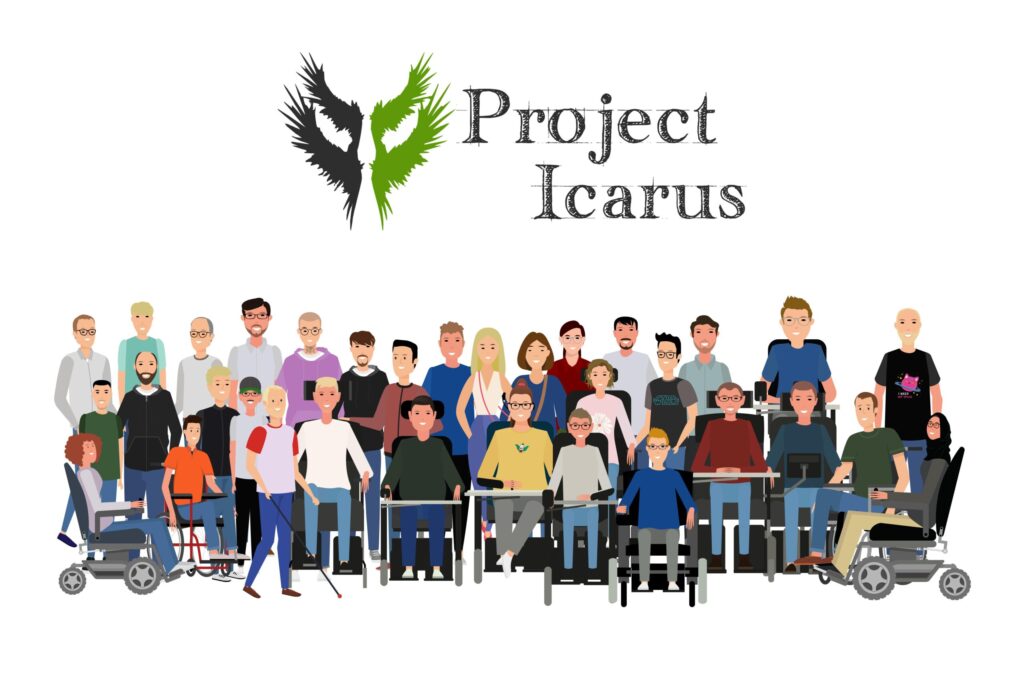 Popup van Project Icarus